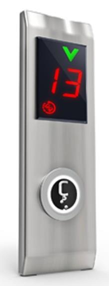 DK-1300 Asansör Kat Buton Paneli | Sıva Üstü