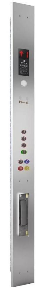 DKB25/5 Asansör Kabin Buton Paneli | Tam Boy