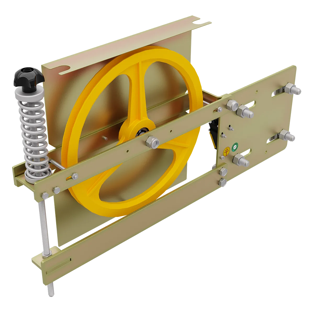 YAYLI GERGİ KASNAĞI Asansör Hız Regülatörü