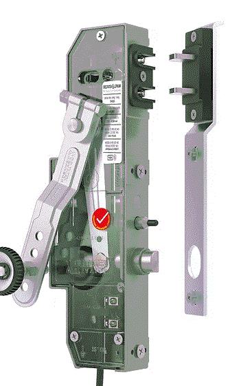 DK-02 A Asansör Kat Kapısı Kilidi | Çift Emniyetli