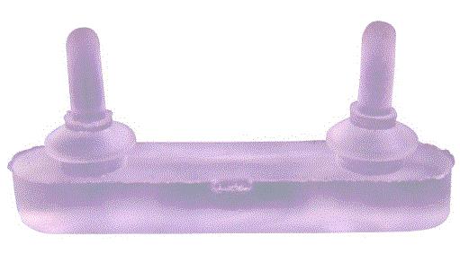 Asansör Kapı Tampon Lastiği Çiftli